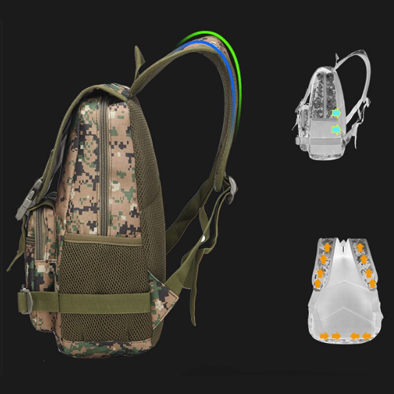 Hot AD-800D 20L 3D Sport All'aria Aperta Arrampicata Alpinismo Zaino di Campeggio Escursionismo Trekking Zaino Da Viaggio Sacchetto Esterno del Sacchetto di Scuola