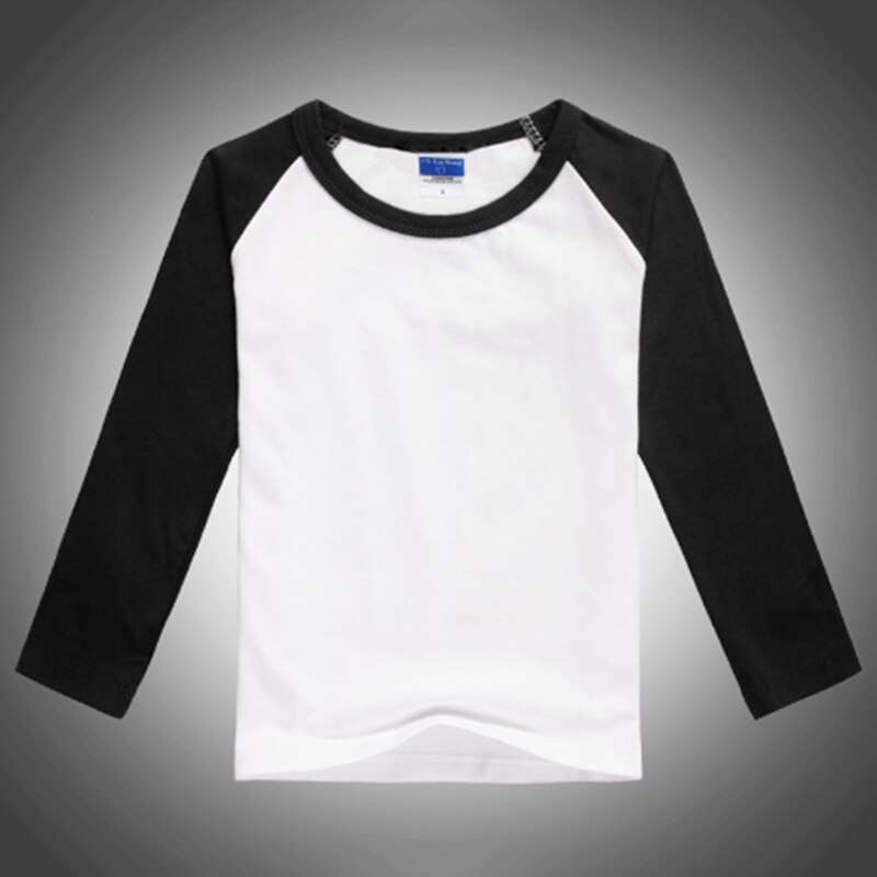 Lente Lange Mouwen T Shirts Tops Kids Jongens Meisjes Kinderen O Nek Patchwork Tees Tops Herfst Sweatshirt Shirts Mujer