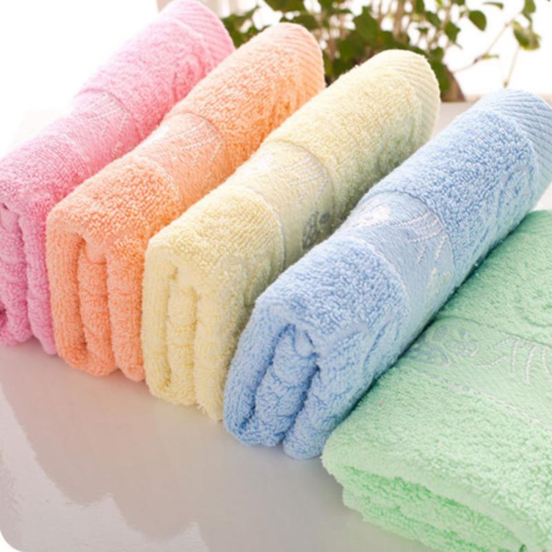 1 Pcs Practical Luxury Soft Fiber Cotton Face/Hand Cloth Towel