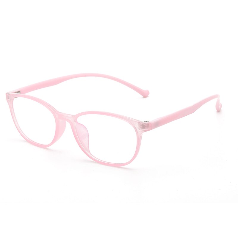 Anti Blue Light Kids Glasses Prescription Optical Frame Children Boy Girls Square Computer Blocking Reflective Eyeglasses UV400: C3