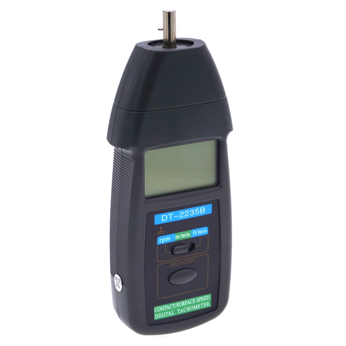 5 Cijfers Lcd Digital Contact Tachometer Rpm Tach Tester Meter Motor Speed Gauge Testen Handheld Foto Elektrische Test DT-2235A