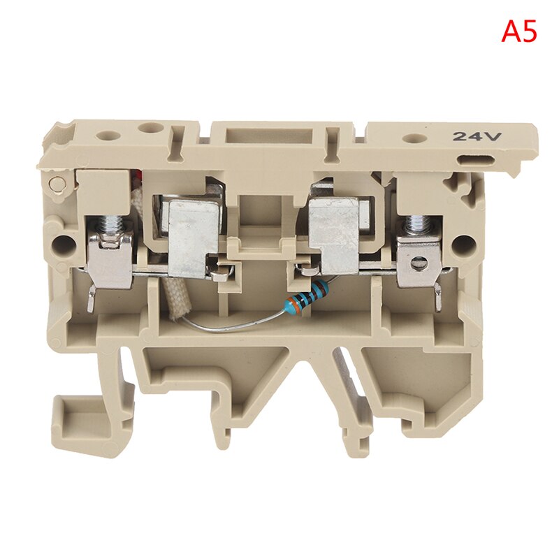 JASK1EN With Fuse Equivalent To Screw Fuse Terminal Block For Din Rail Connector 1pc: A5