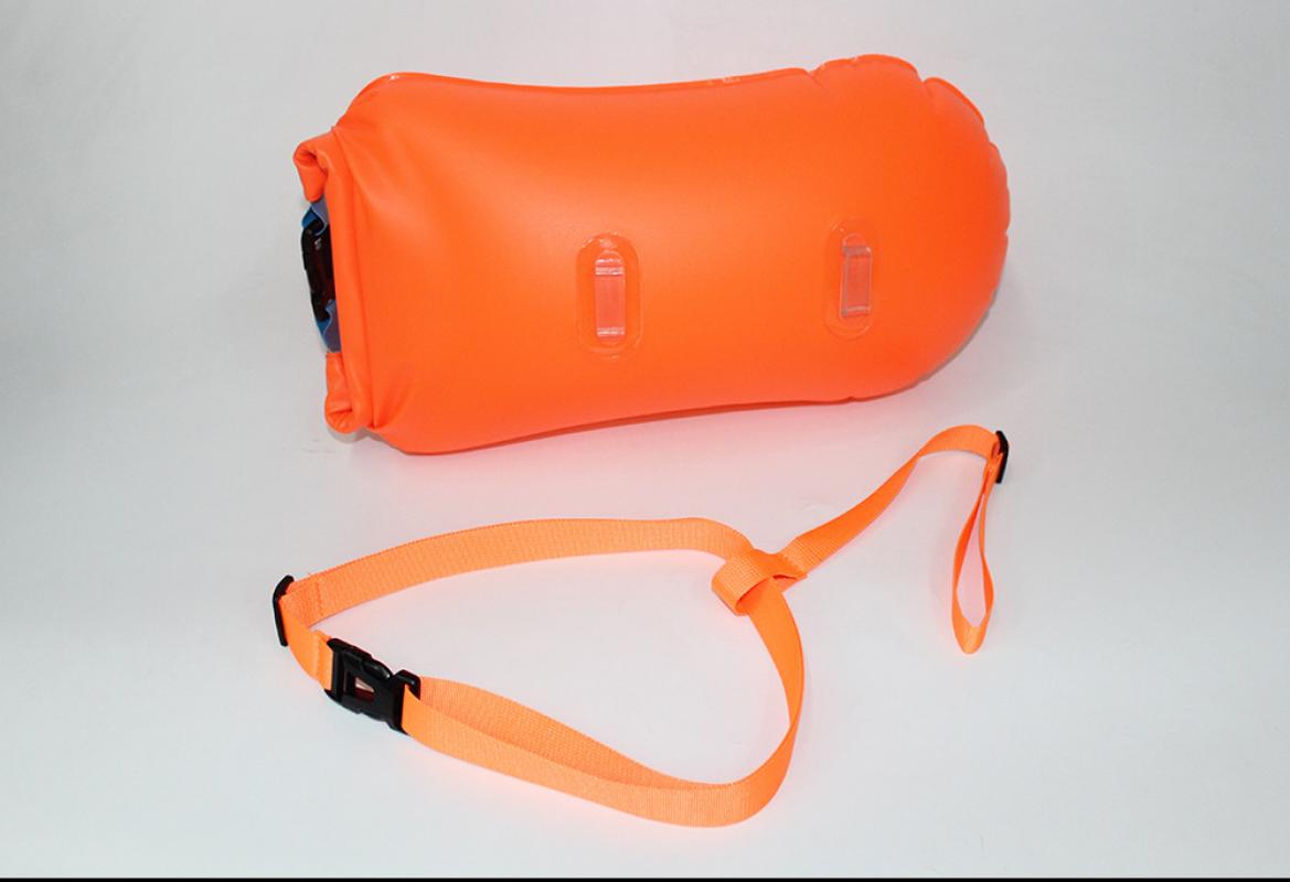 Zwemmen Reddingsboei Air Dry Bag Levensreddende Reddingsboei Tow Float Opblaasbare Pvc Lifesaver Waterdichte Float Zak Zwemmen Boei