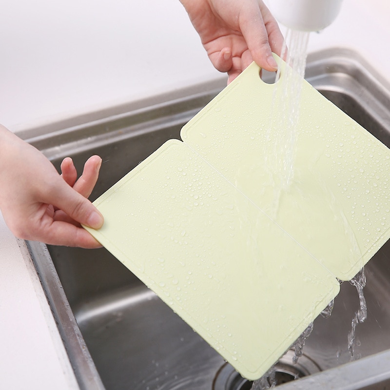 Japanese Style Folding Cutting Board Cutting Board Multi-functional Travel Portable Anti-slip Chopping Board Cut Fruit Cutting u