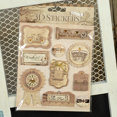 Diy 3d klistermærker scrapbog materiale metal cameo ramme sommerfugl blomst klistermærke fil album journalisering dekoration hobby håndværk: 14014