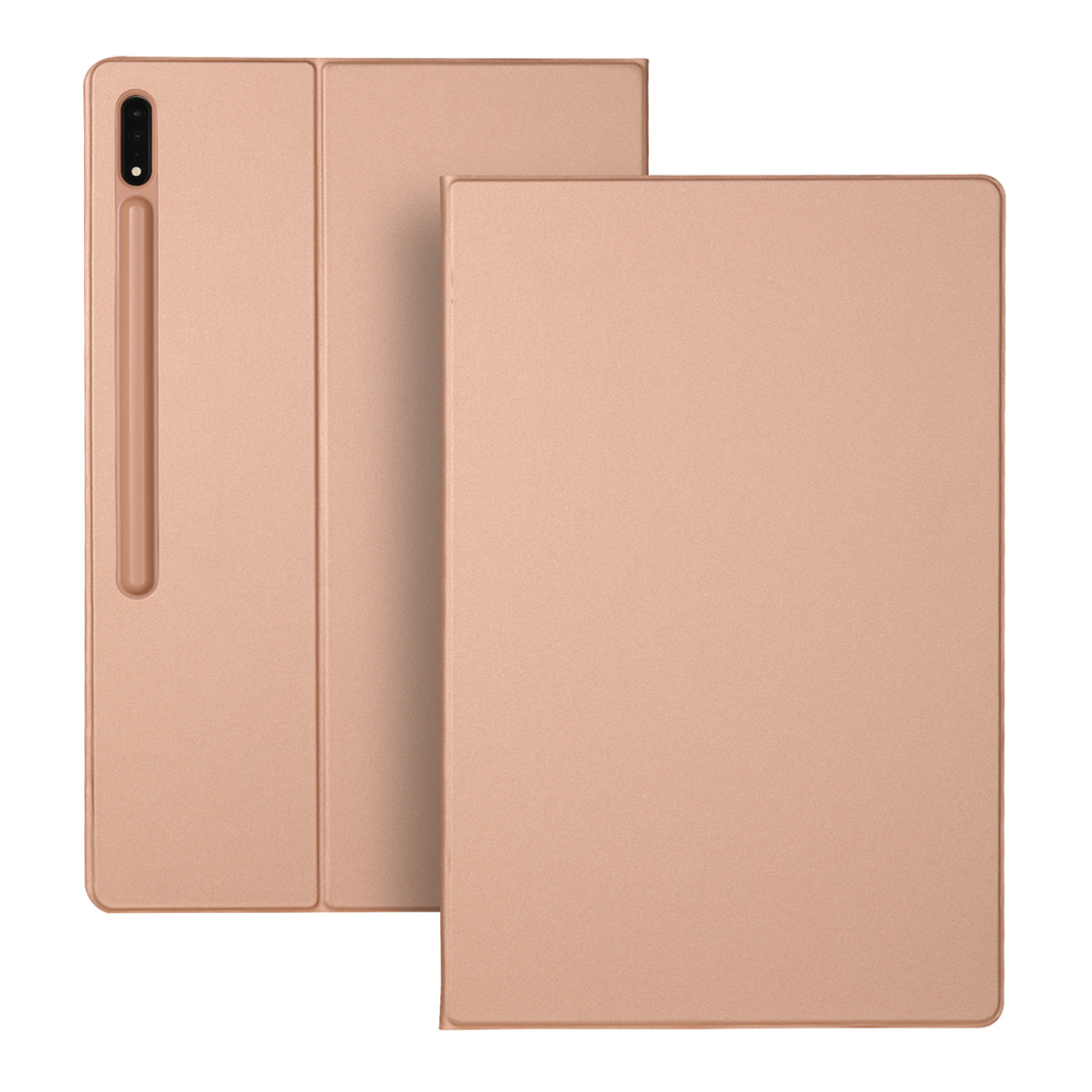 Funda magnética para Samsung Galaxy Tab S10 Plus, funda con soporte para S9FE, encendido y apagado automático para Galaxy Tab S9 Ultra con portalápices: Ipad Pro11 2020 / Dorado