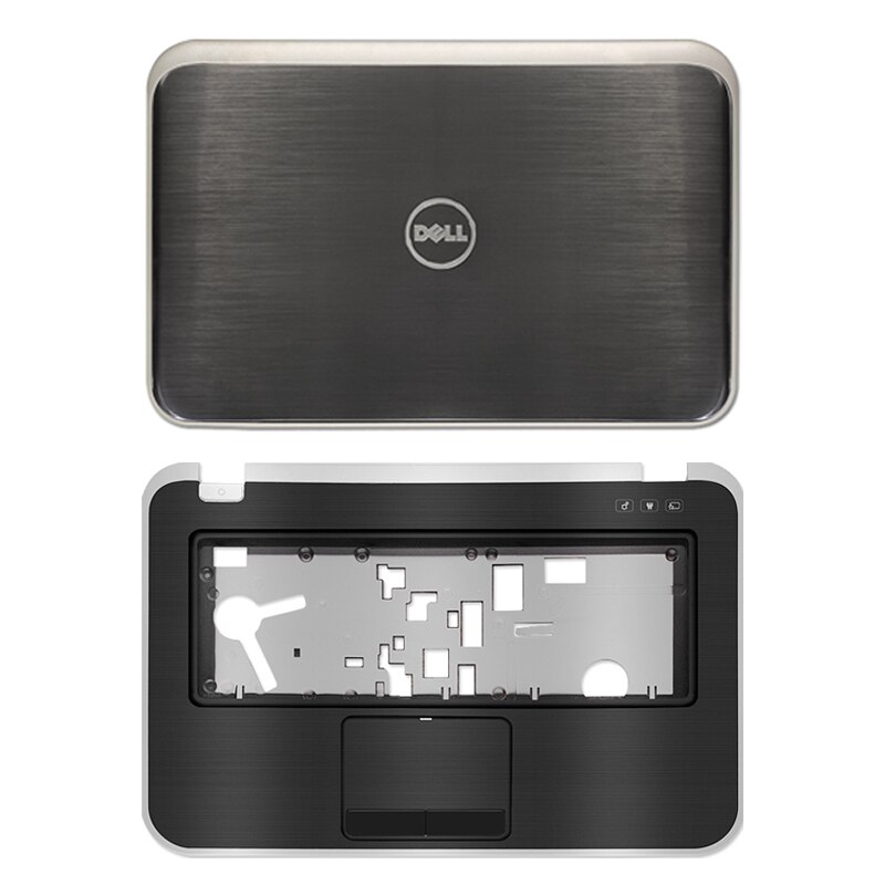 Original For DELL Inspiron 15R 5520 5525 7520 M521R 0T87MC Laptop LCD Back Cover Palmrest Upper Case Bottom Case Black 5520