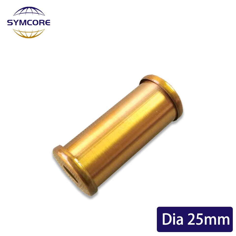 Diameter 25Mm Gouden Antieke Water Pijp Aansluitleiding Rechte Pijp Mouw Ijzeren Pijp Verlichting Tafellamp Accessoires Diy
