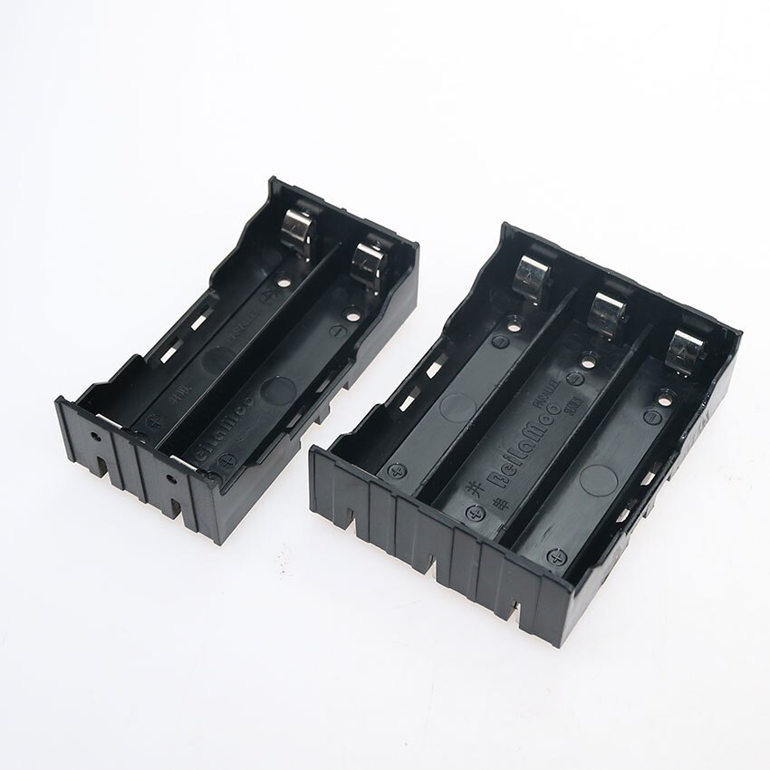 1 stk abs 18650 batteriholder hård stift 1x 2x 3x 4x 18650 holder batterier 18650 kasse genopladeligt batteri strømforsyning