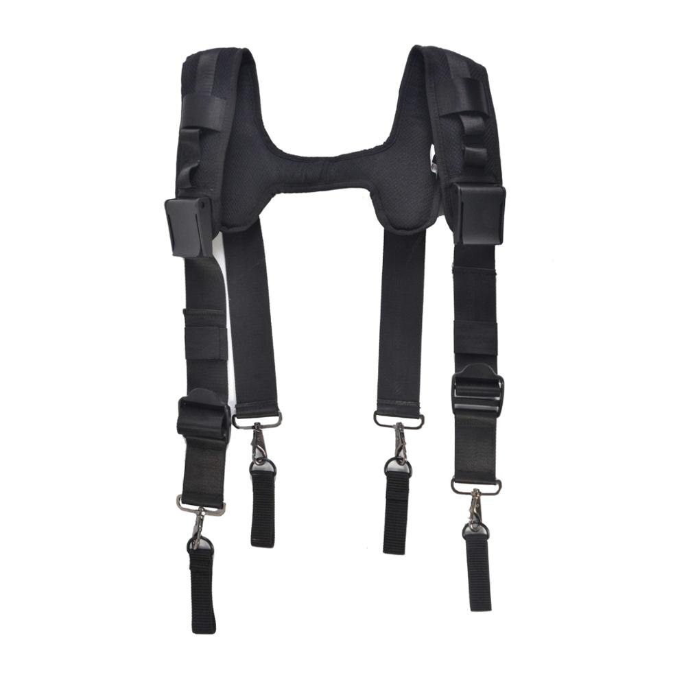 Suspensorios Para Hombre Multifunction Hang Heavy Objects Suspender Straps Men H Shape 4 Metal Button Braces Working Suspenders: Default Title