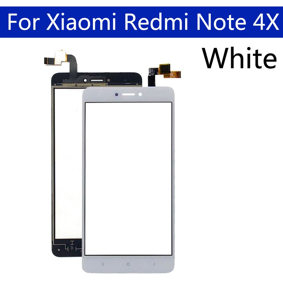 5.5 "Voor Xiaomi Redmi note 4X Touch Screen Panel Sensor Lcd-scherm Glas Lens Panel Touchscreen Digitizer Voor Redmi note4X