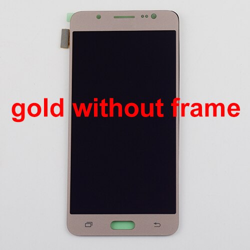 Für Samsung Galaxy j5 Display Touchscreen Digitizer Montage Für Samsung J510F LCD Display 510FN J510M J510Y J510G J510: Gold without frame