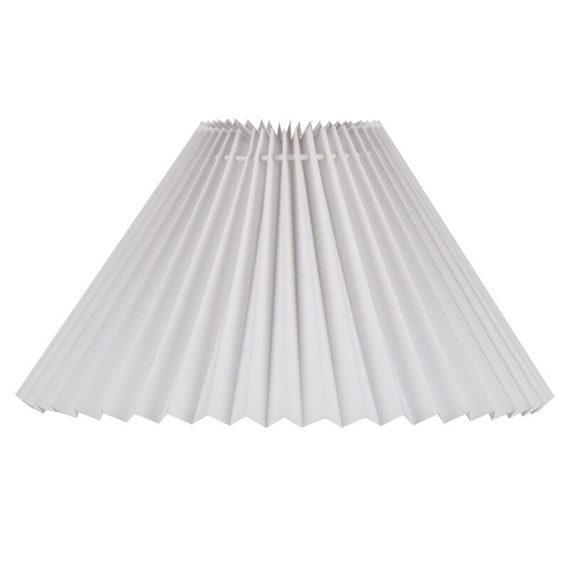 Europese moderne geplooide vouw led tafellampen slaapkamer bureaulamp hout rotan staande lamp studeerkamer leeshuis decoratie verlichtingsarmaturen: Stijl 14