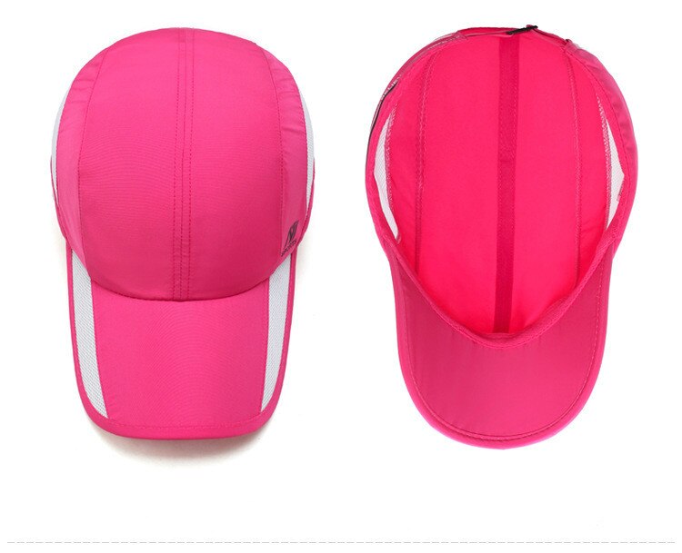 Unisex sommer mand baseball cap mænd kvinder hætter hurtig tør hat knogle mandlige klatring løbende sport hatte