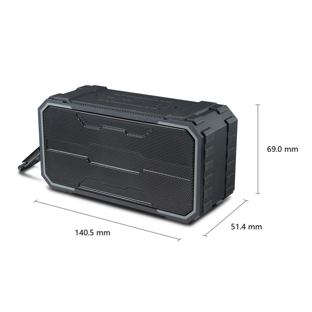 IPX6 Waterproof Wireless Portable Bluetooth Speaker With 10Watt Stero Sounds, Hands Free, Aux-in Mode Support