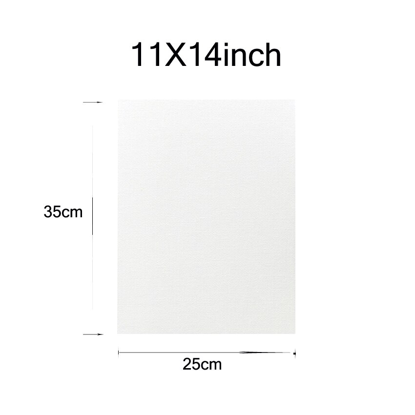 Male lærred panelplader 5*7 tommer 8*10 tommer 9*12 tommer 11*14 tommer 1pc multi størrelse til begyndere kunstnere studerende og børn: 11 x 14 1pc