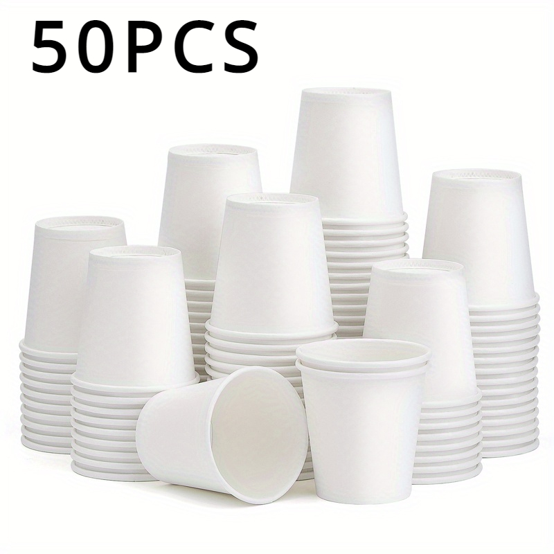 Vasos de papel pequeños desechables para supermercado, degustación de , embalaje de aperitivos, oficina, café, bebidas, dulces, Hotel, Mini taza para enjuague bucal: Marrón