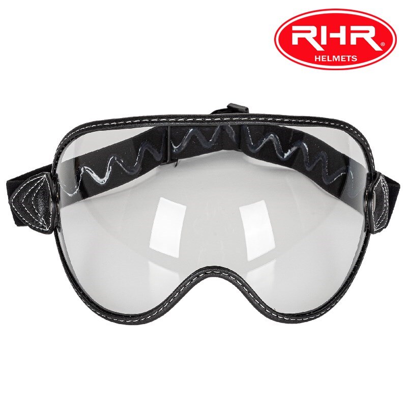 Fit Retro Helmet Visor Bubble Shield Lens Motorcycle Helmet Bubble Visor Lens Bubble Shield Motorcycle Helmets spart parts: clear