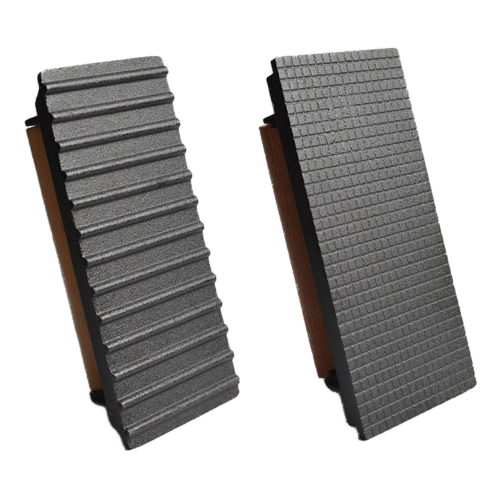 Cast Iron Grill Press Burger Smasher Grill Steak Weight Meat Press with Wood Handle for Cooking BBQ Grilling