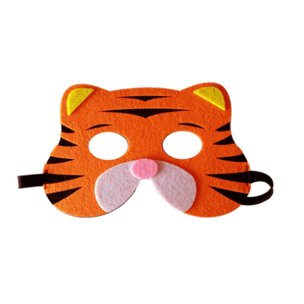 15 kinds DIY kids animal masks Birthday Party Masks Birthday Party Decor Kids Jungle Party Safari Party Decor Kids Favors: no4