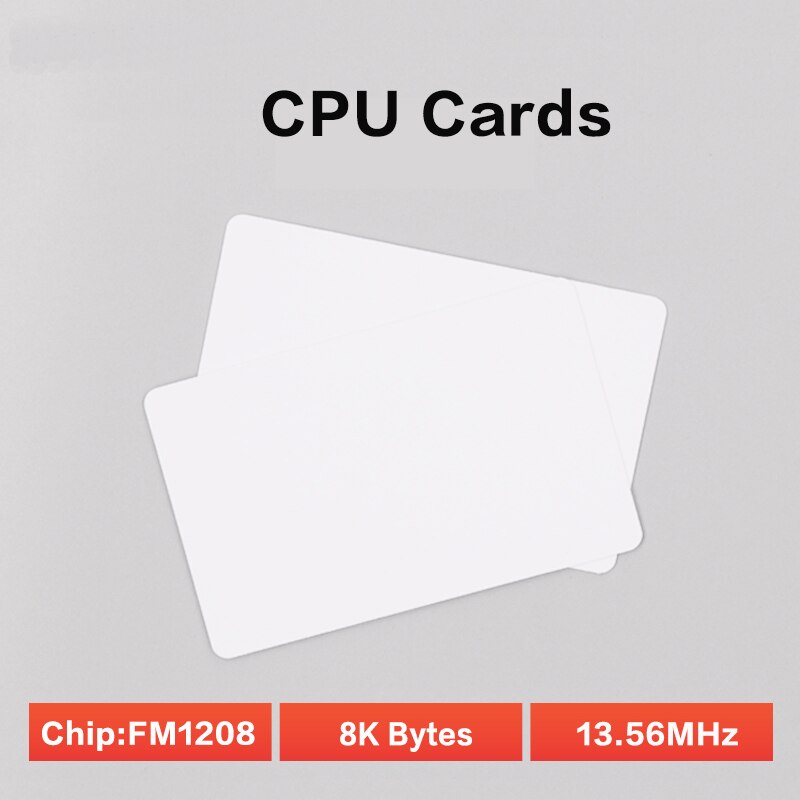 125Khz ID Cards with TK4100 chip ID Tags RFID PVC IC/ID/CPU Card Electronic Smart Card 20PCS Electronic Label: CPU Card