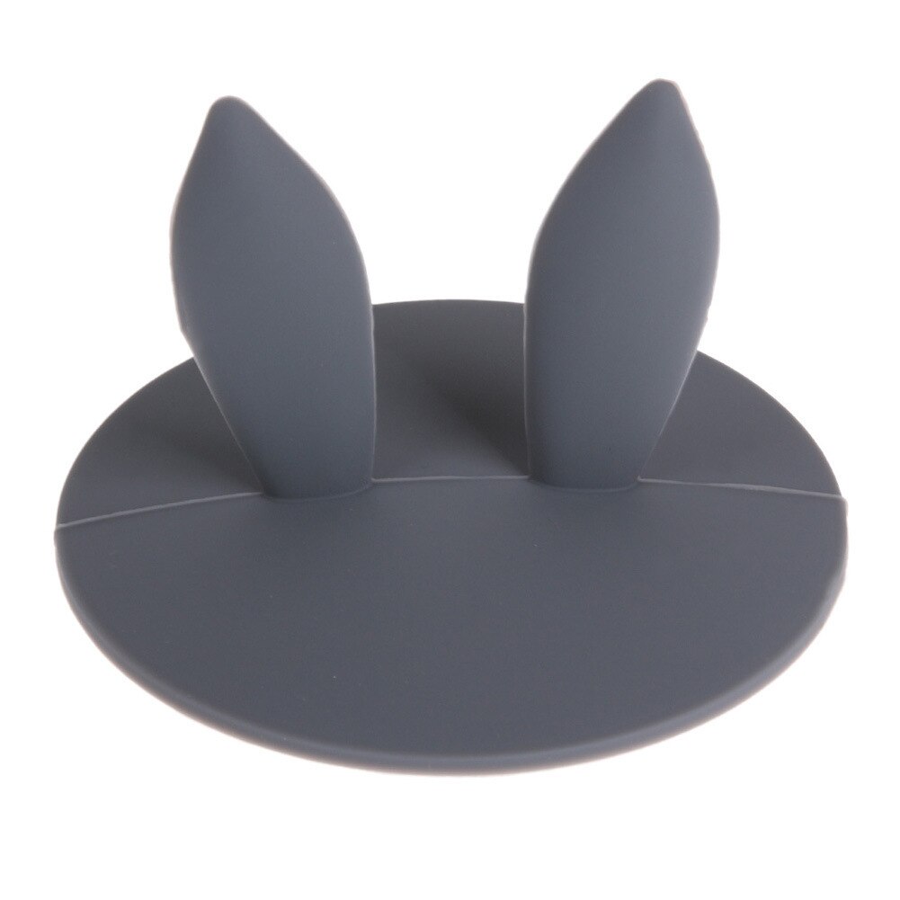 Nette Anti-staub Silikon Tasse Abdeckung Katzen Ohren Deckel Kaffee Deckel Wärme-Beständig wiederverwendbar Dichtung Abdeckung Becher Wasser tasse Zubehör: 4