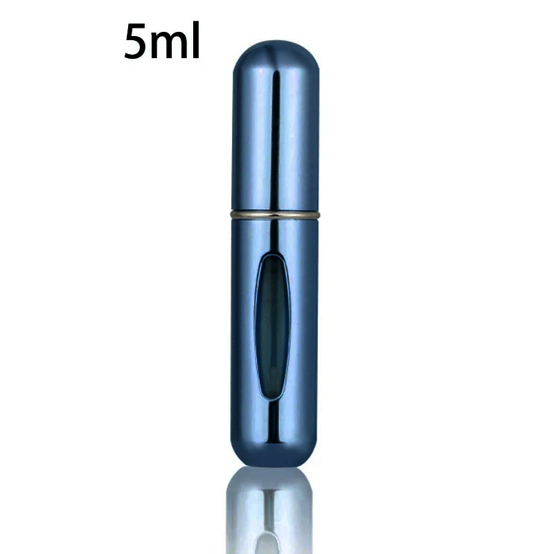 Återfyllningsbar mini parfymflaska bärbar kosmetikflaska sprayflaska förångare spraybehållare reseåterfyllningsflaskor 8ml /5ml: Vinröd