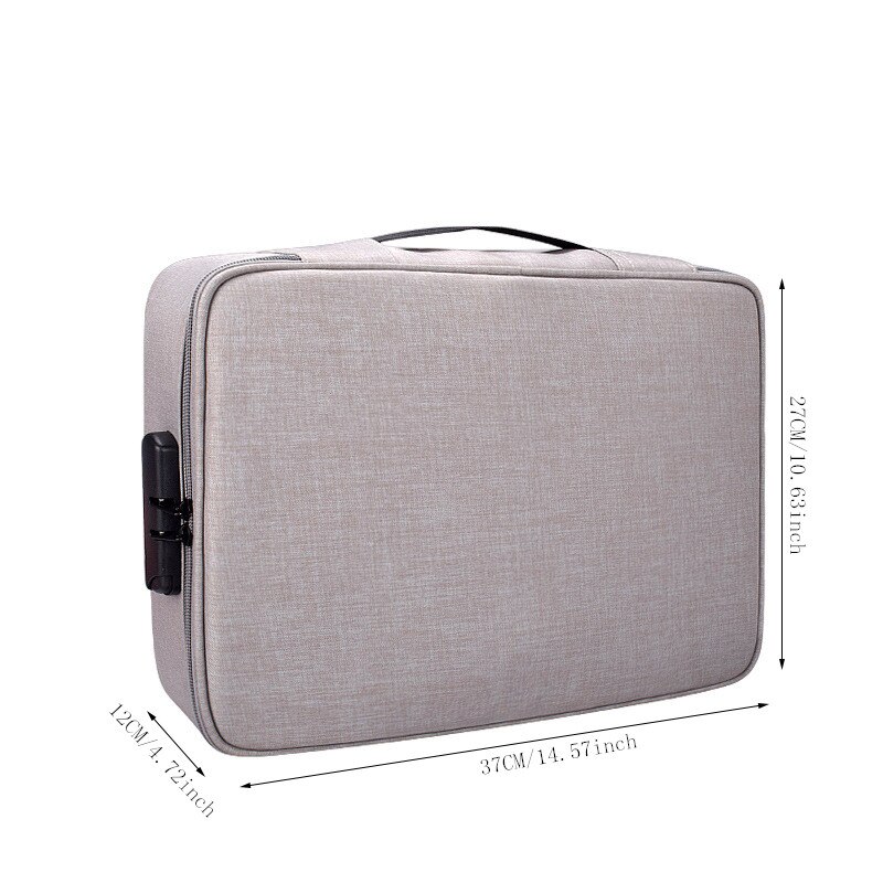 Wielofunkcyjna wielowarstwowa teczka na dokumenty walizka worek robić przechowywania torebka męska artykuły gospodarstwa domowego materiały podróżne akcesoria robić narzędzi