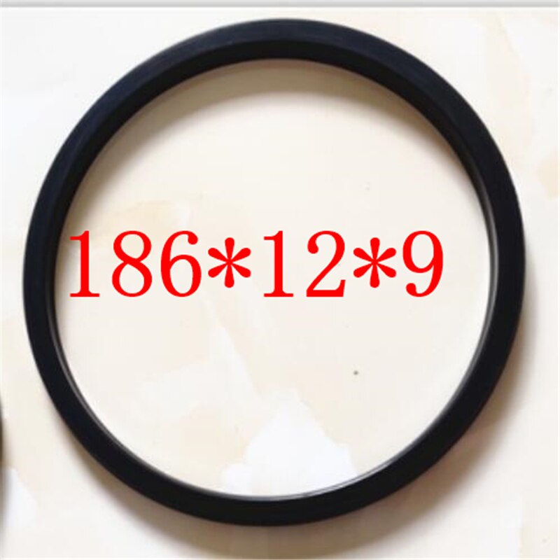 4 stk reparationsdele dækskifter til dæktilbehør 186mm store stempel y-ring 186 * 12 * 9 mm 186*12*9mm