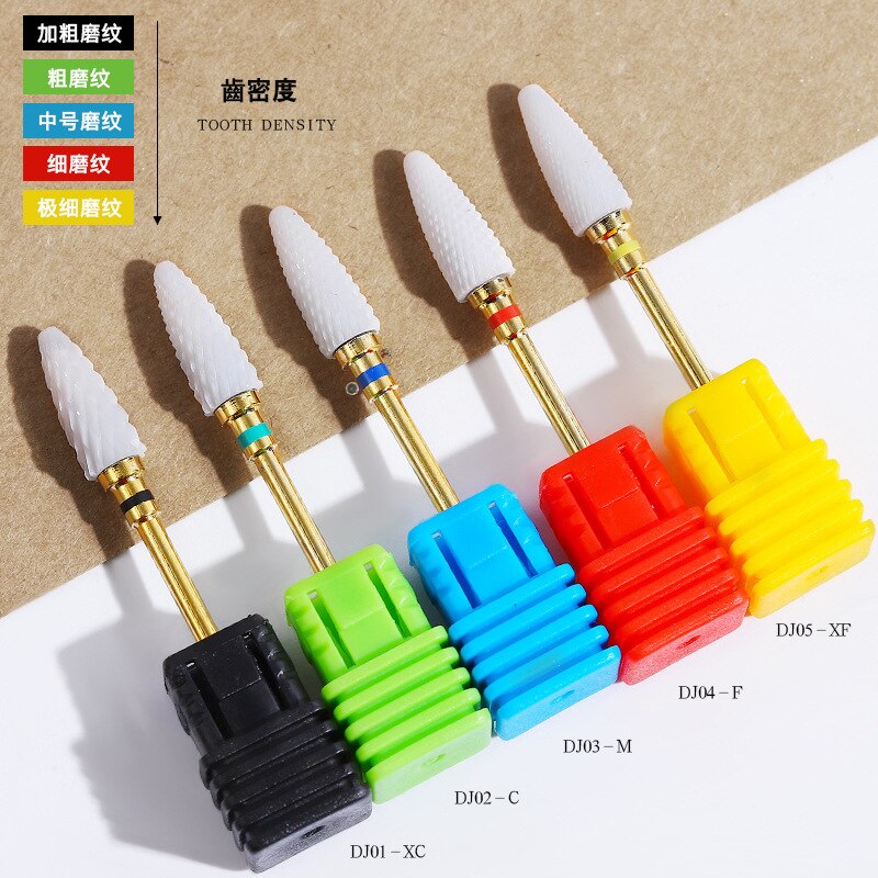 Keramische nagelboor frees voor manicure apparaat voor elektrische nagelvijl manicure pedicure machine accessoires