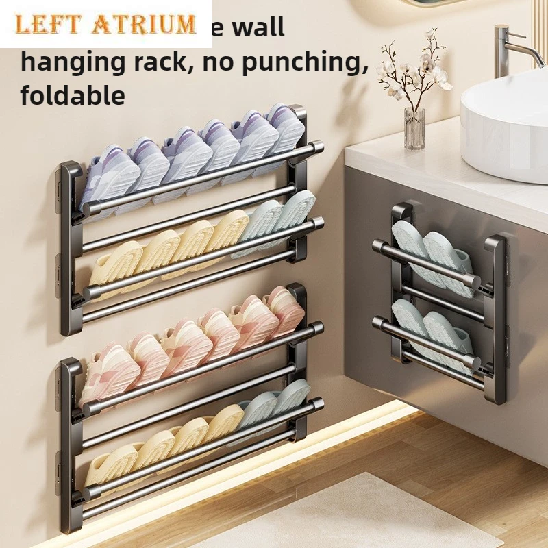 Wieszak na kapcie bez wiercenia, haczyk na kapcie robić łazienki, montowany na ścianie, robić sypialni, porządkowany schowek, suszarka robić butów, organizer dla obuwnika.