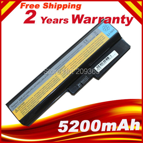 Laptop Battery For Lenovo 3000 G455 For Lenovo N500 G550 IdeaPad G430 V460 Z360 B460 V460D L08S6Y02 L08S6D02 L08L6Y02