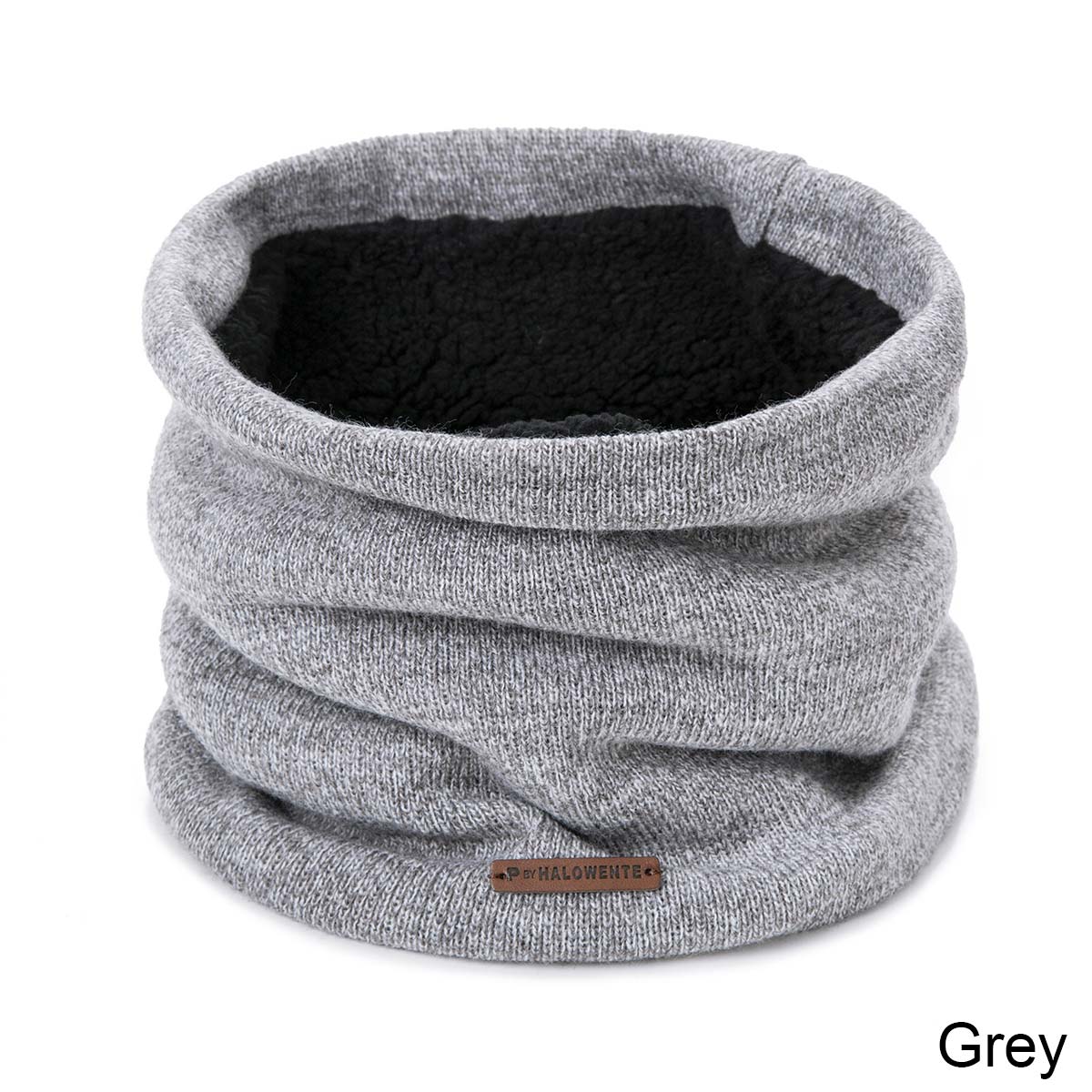 Children's Winter Scarf Baby Plus Velvet Scarf Boy Winter Warm Scarf Children's Scarf Suitable For Children 2-8 Years Old: grey