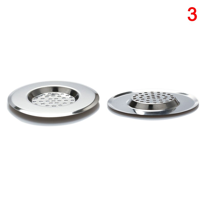 Kitchen Sink Strainer Stainless Steel Drain Filter with Large Wide Rim I88