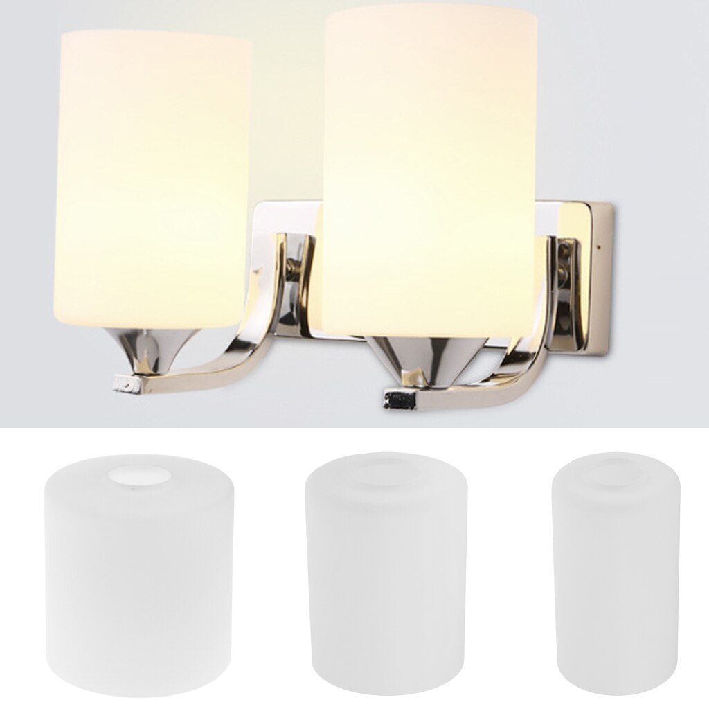 Assorted Replacement Ceiling Fan Vanity Chandelier Frosted And Clear Glass Shade