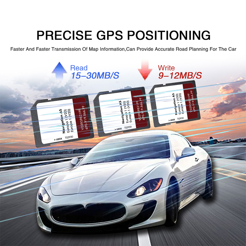 SD-Karte Navi-Karte GPS Europa 2025, Navigation wie MIB2 für Sitz entdecken Medien V19 V 03959821 PF