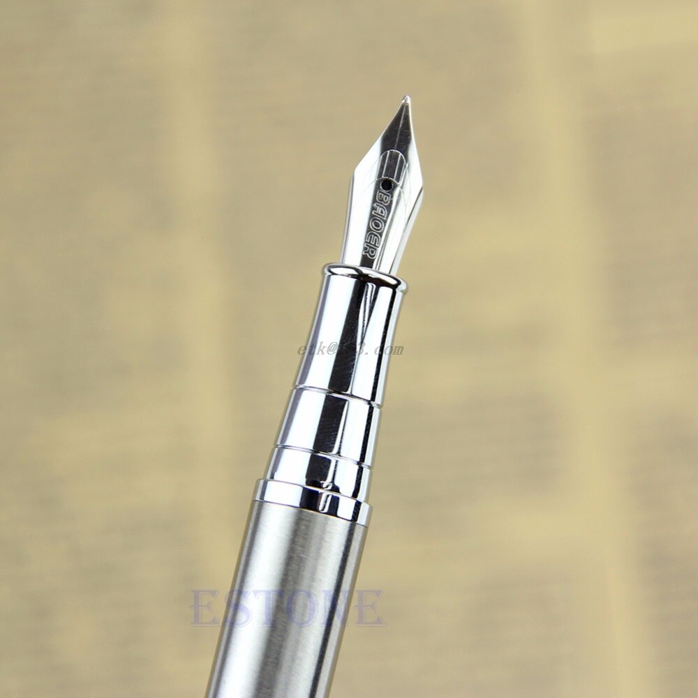 Baoer 3035 Vulpen Nib Medium Zwart/Zilver