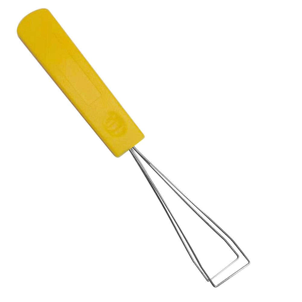 Extracteur de capuchons de touches de clavier mécanique 2 en 1, outil de nettoyage de remplacement: Type A Yellow