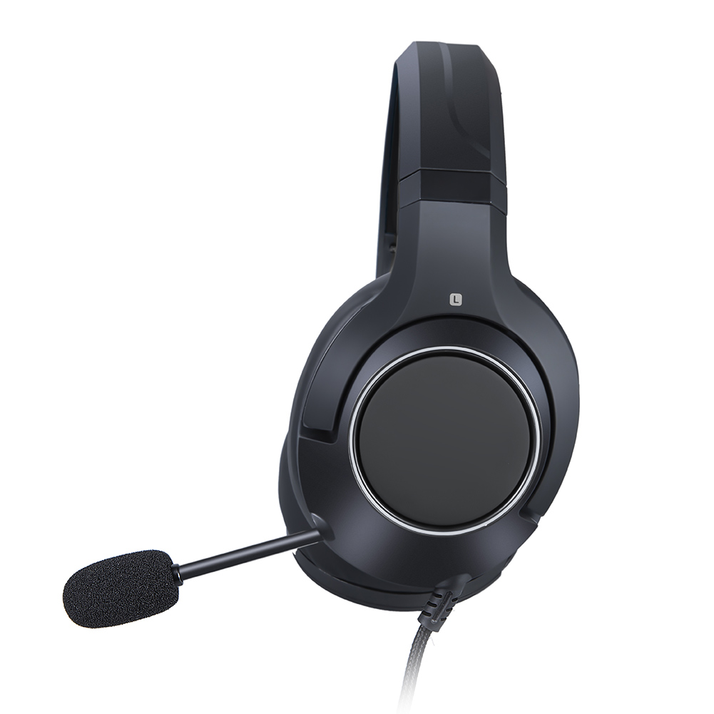 Datamaskin spilling headset rgb glødende justerbar størrelse hodetelefon med mikrofon til pc laptop jr tilbud