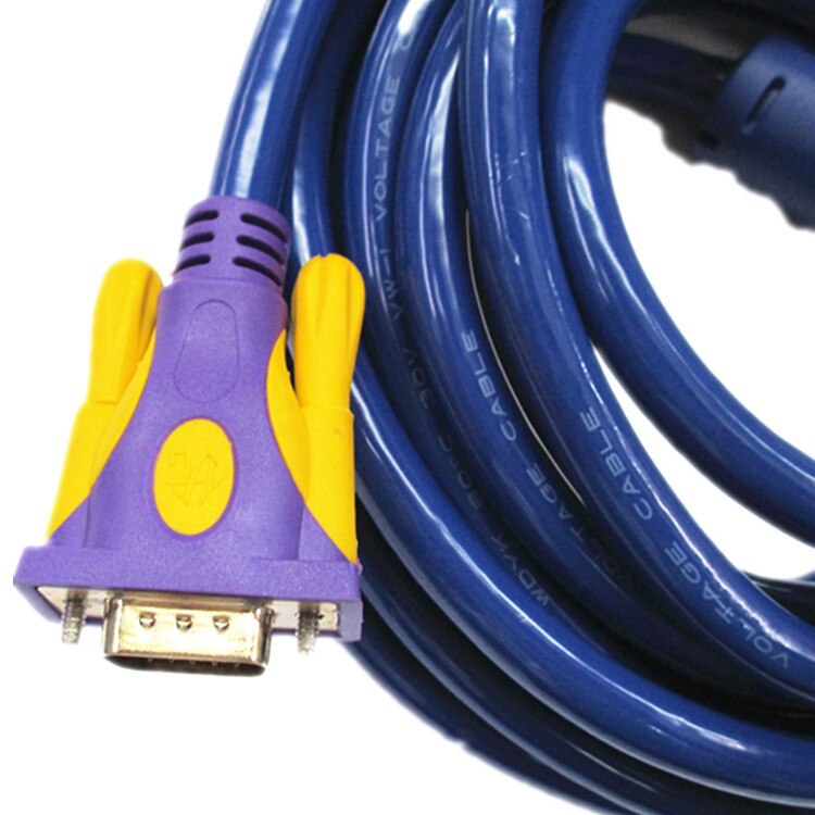 VGA Cable 3+9 High Resolution 1920X1080P Standard 15pins To 15 Pins VGA Male To VGA Male Extender Cable 1.5M 3M 5M 15M 20M