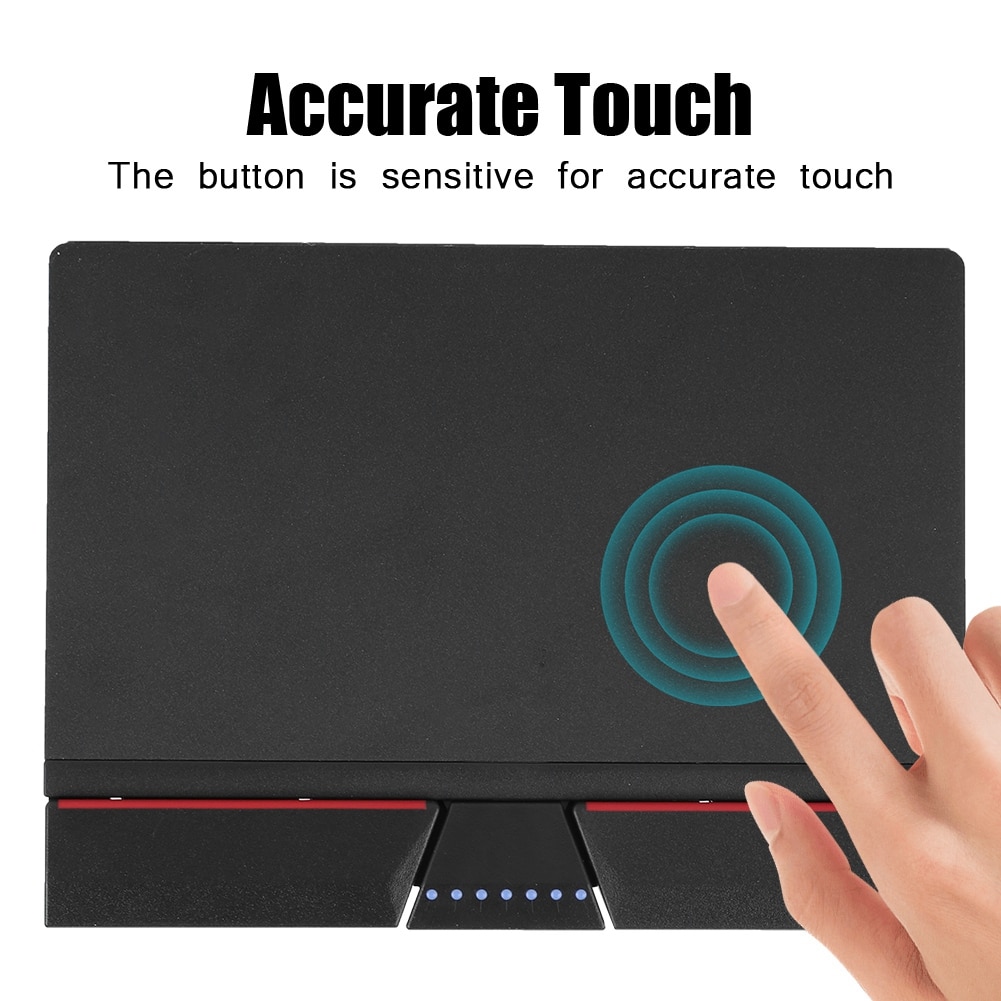 Wireless 3 Button Keyboard Touchpad Trackpad for I... – Vicedeal