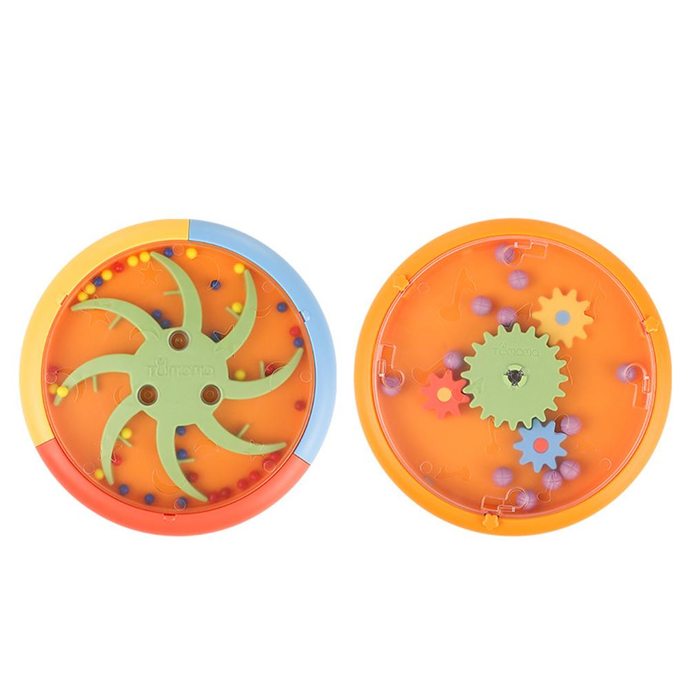 3D Stereo Rotary Maze Round Plate Turntable Intelligence Development Puzzle Toy Breakthrough Ball Beads Baby Toy