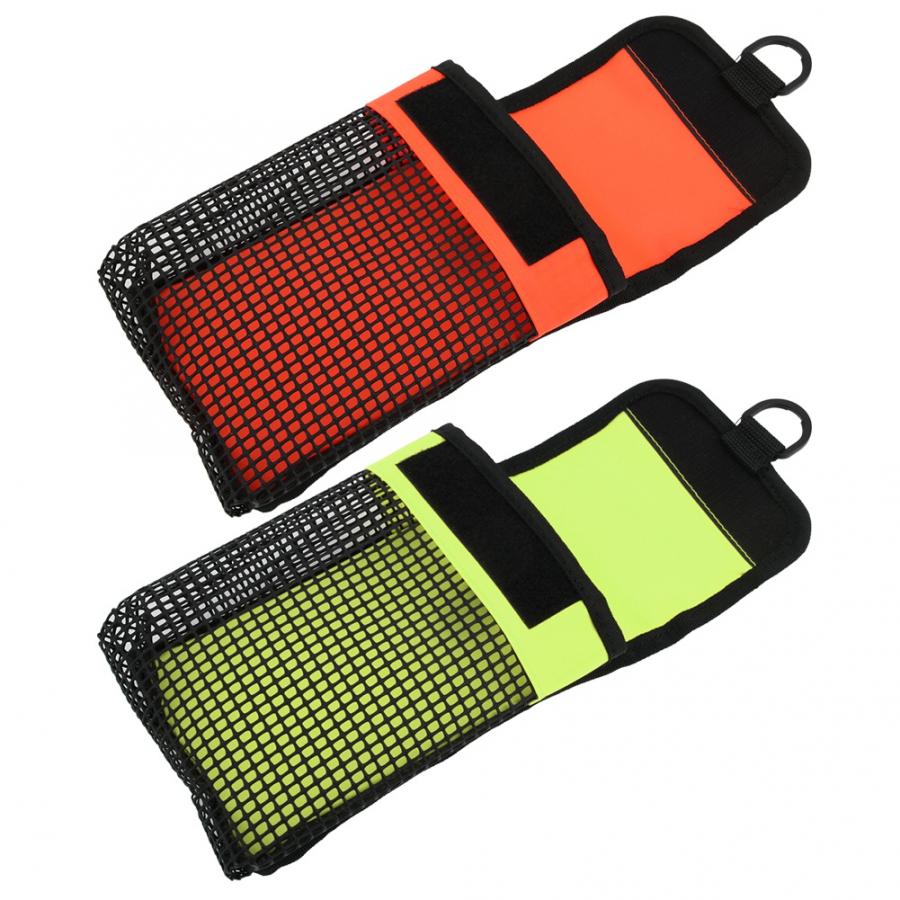 Scuba Diving Gear Bag Lightweight Diving Mesh Bag Underwater Snorkeling Safety Marker Buoy Storage Carrying Case with buckle