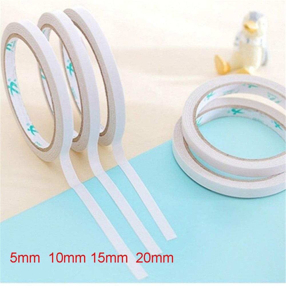 Ruban adhésif Double face puissant, 5 rouleaux/lot, pour montage, tampon de fixation