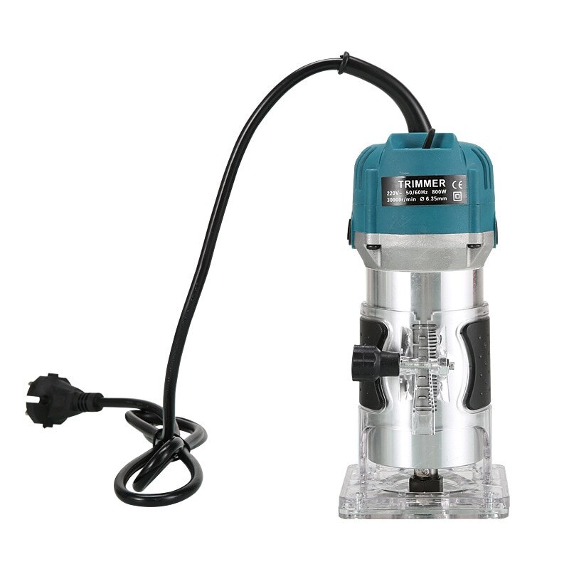 800w elektrische handfreesmachines, houtsnijmachines met draagtas, houtbewerkingsmachines, houtfreesmachines, sleufmachines, elektrisch gereedschap: 220v