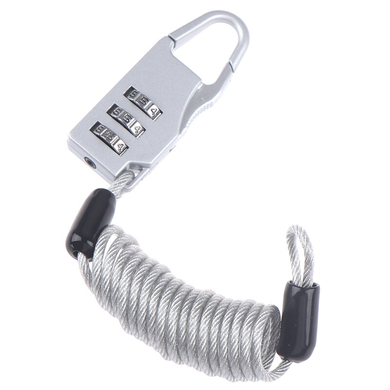 Bicycle Lock Code Key Anti Theft Bike Password Cycling Combination Metal Light Weight Security Lock For Scooter