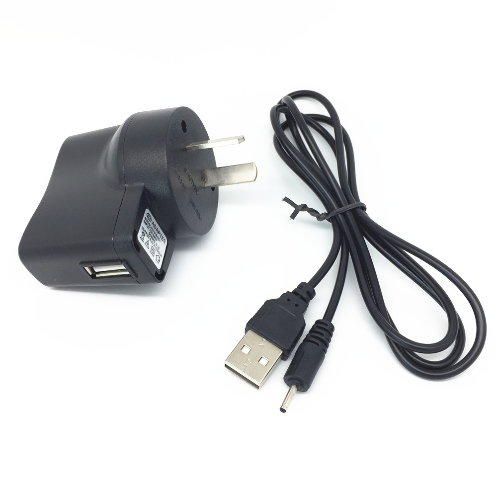 EU/US/AU/UK/ PLUG Wall Travel Charger USB Charging Cable for Nokia 1200 1202 1203 1208 1209 1265 1280: Silver
