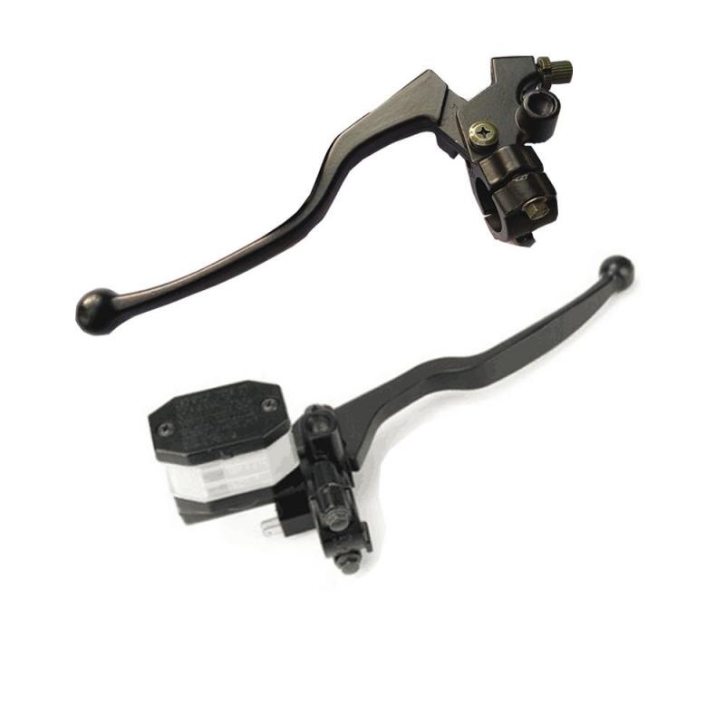 ! Palanca de embrague del manillar izquierdo de aluminio, 22mm, 7/8 pulgadas, para Pit Dirt Bike, motocicleta, ATV, accesorios de motocicleta, piezas de frenos