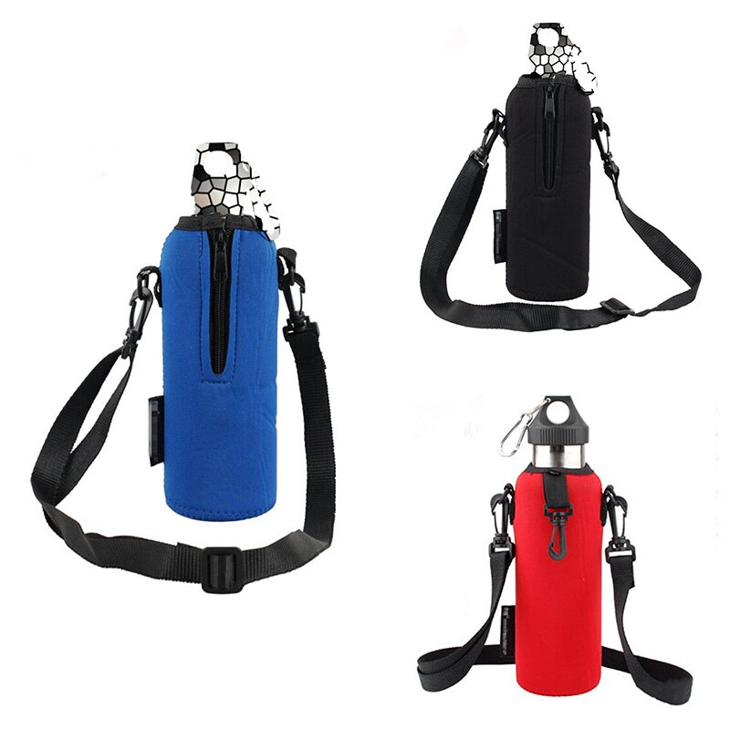 Sportsvannflaskeveskeisolert posere neoprenposeholder ermetrekkholder til krusflaskekopp 750ml