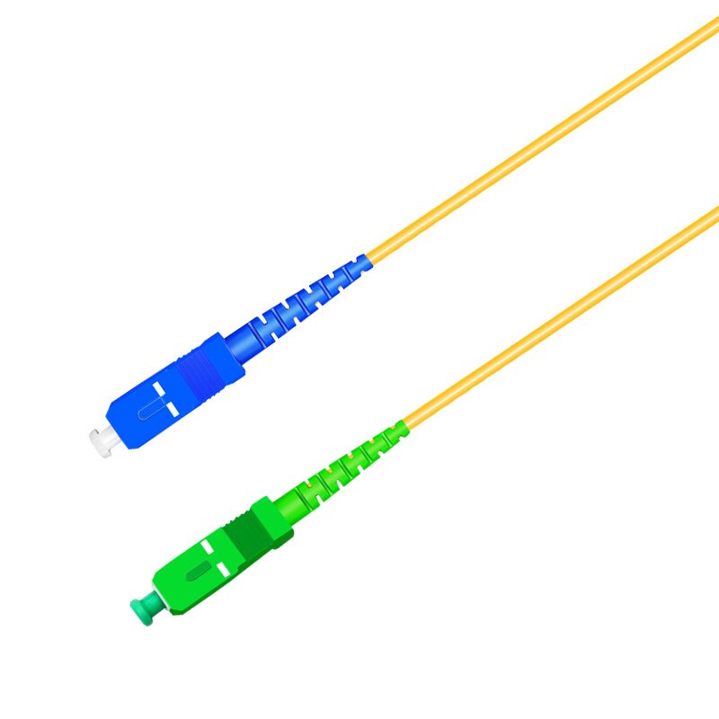 10Pcs Sc/UPC-SC/Apc Single-Mode Fiber Optic Patch Cord 1M 2M 3M 5M 10M Sc Pigtail Jumper Ftth Fiber Patch Kabels Optische Jumper